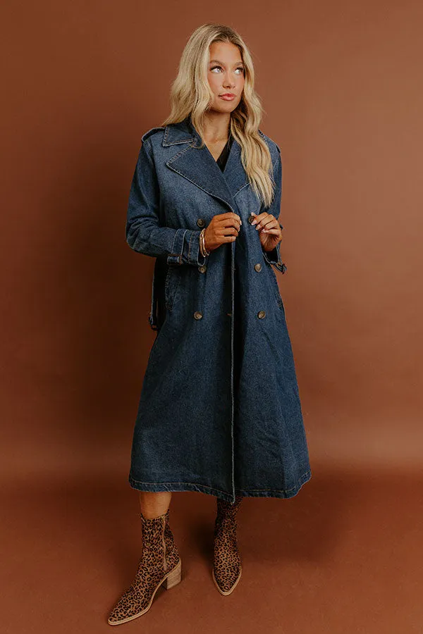Fashion Week Denim Trench Coat sold by Impressions product image thumbnail 3