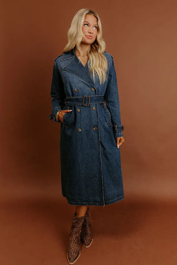 Fashion Week Denim Trench Coat sold by Impressions product image thumbnail 4