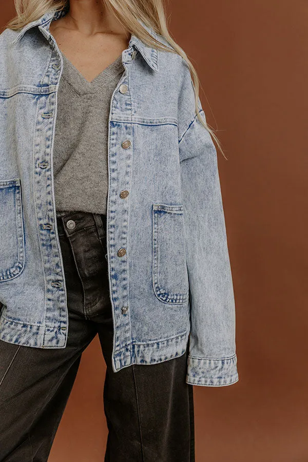 Southern Charm Vintage Wash Denim Jacket sold by Impressions product image thumbnail 3