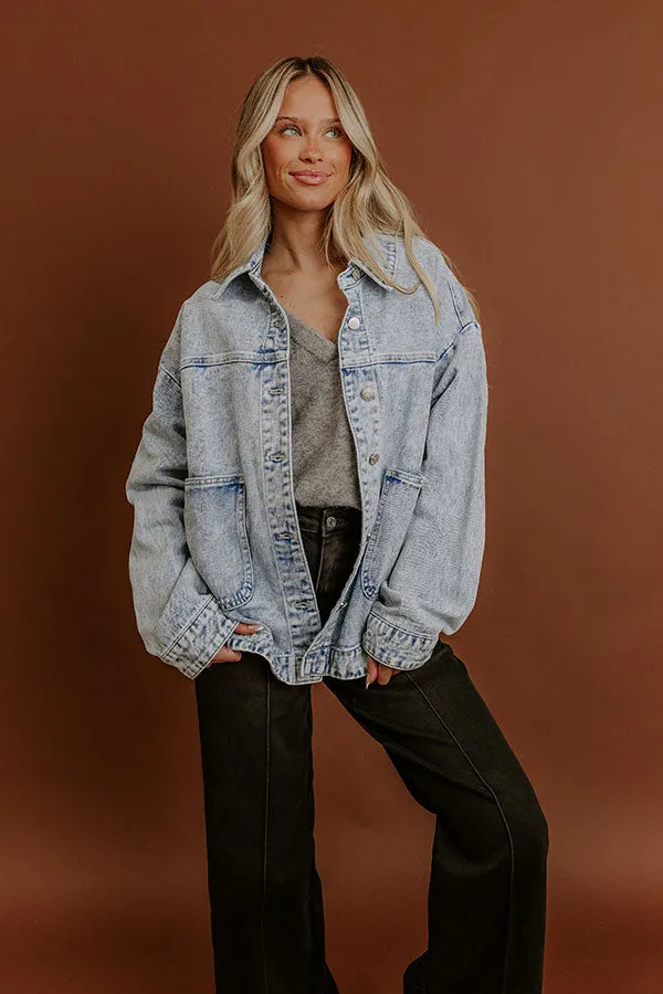 Southern Charm Vintage Wash Denim Jacket sold by Impressions product image thumbnail 4