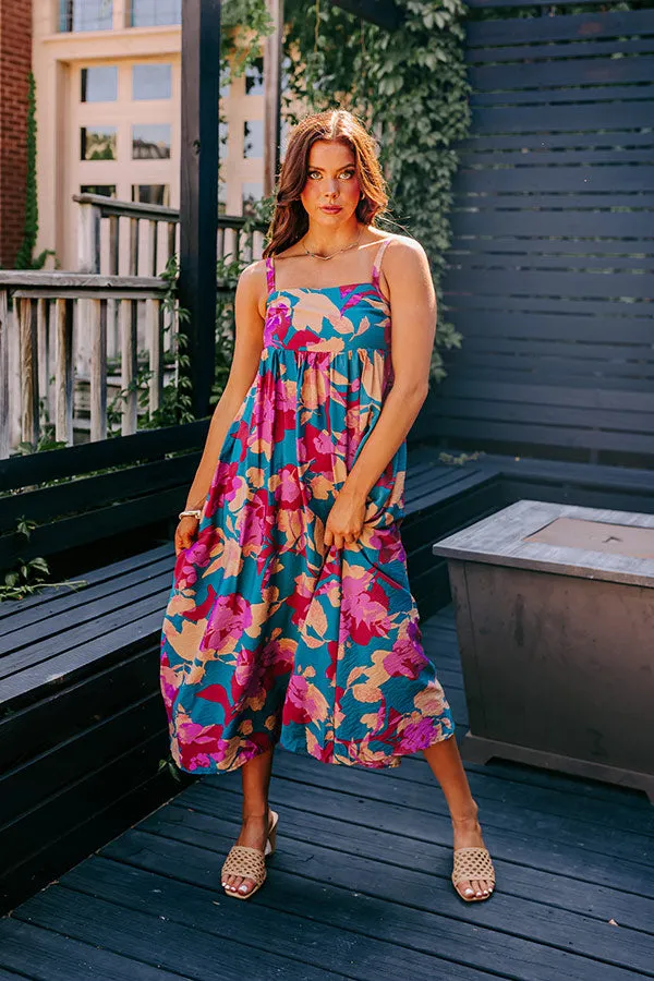 Hula Happiness Midi In Teal sold by Impressions