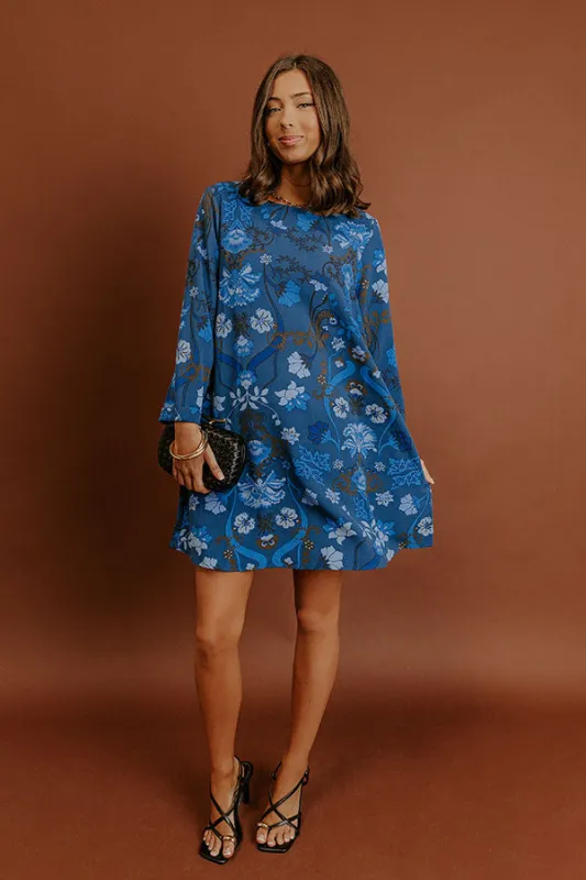 Estate Muse Floral Mini Dress sold by Impressions