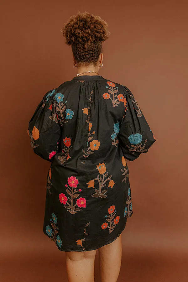 Poetic Muse Floral Mini Dress Curves sold by Impressions product image thumbnail 3