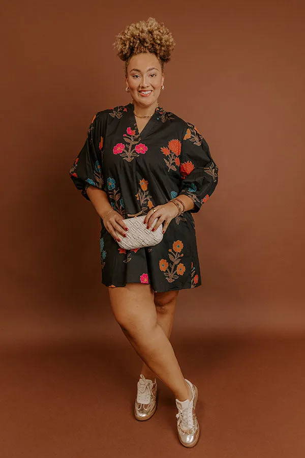 Poetic Muse Floral Mini Dress Curves sold by Impressions