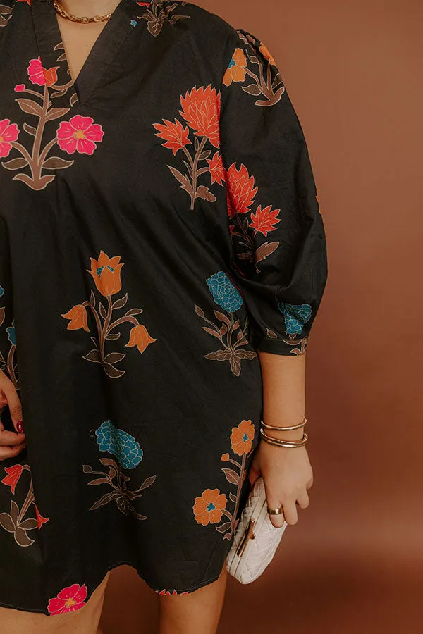 Poetic Muse Floral Mini Dress Curves sold by Impressions product image thumbnail 2