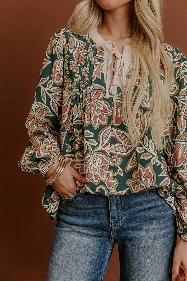 Feeling Dreamy Floral Shift Top sold by Impressions product image thumbnail 3