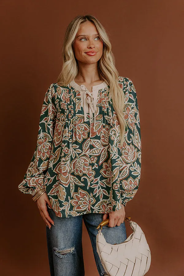 Feeling Dreamy Floral Shift Top sold by Impressions product image thumbnail 4