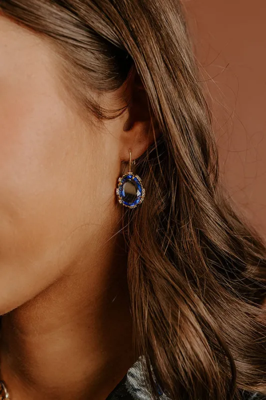 Ocean Eyes Cubic Zirconia Drop Earrings sold by Impressions