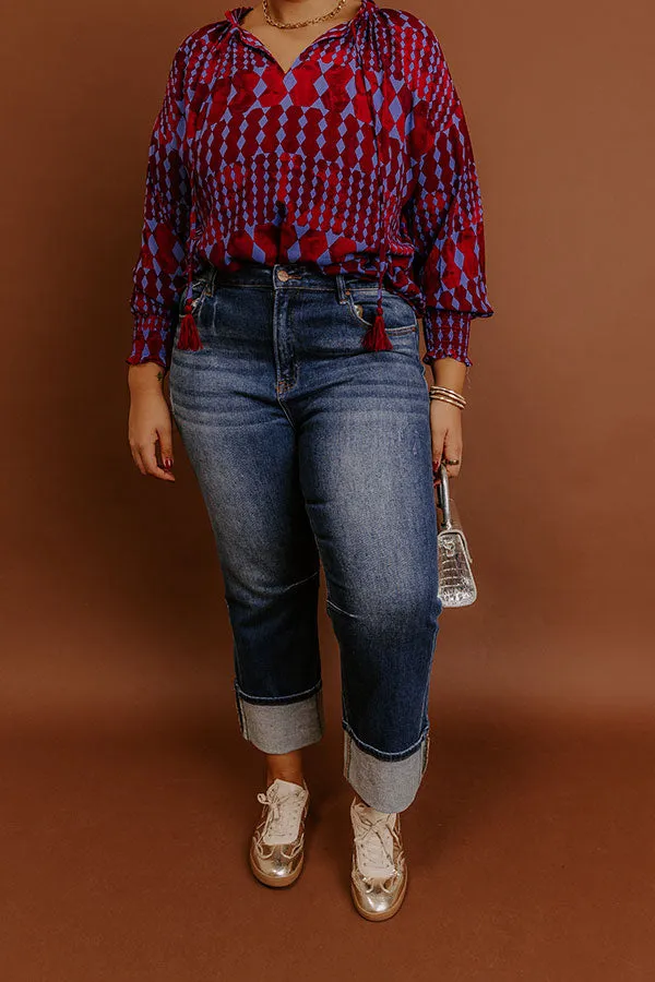 RISEN Kristy High Waist Straight Leg Jean Curves sold by Impressions product image thumbnail 2