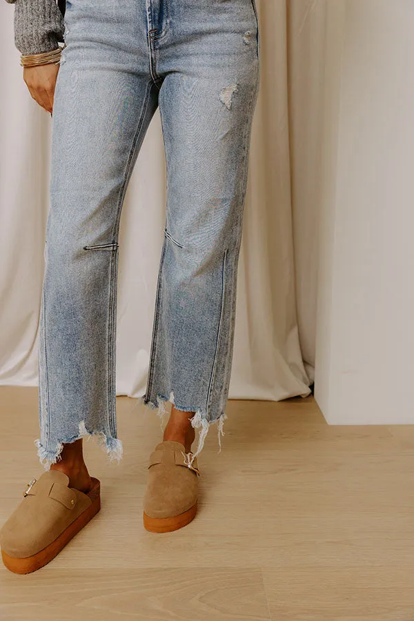 RISEN Victoria High Waist Distressed Straight Leg Jean sold by Impressions product image thumbnail 2