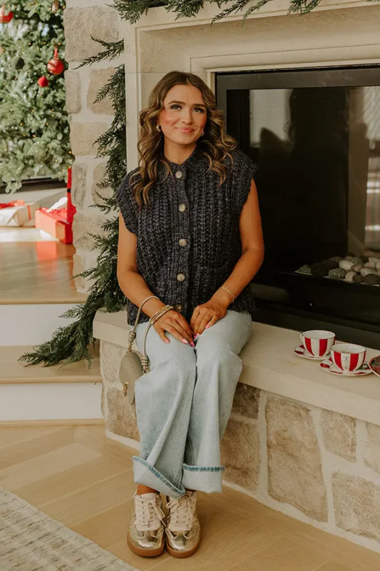 Cozy Couture Chunky Knit Sweater Vest sold by Impressions