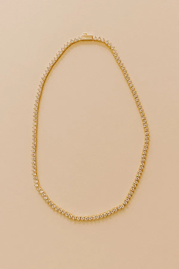 Melinda Maria Not Your Basic 16 inch Tennis Necklace sold by Impressions product image thumbnail 2