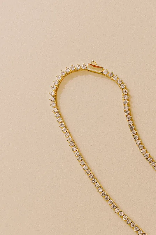 Melinda Maria Not Your Basic 16 inch Tennis Necklace sold by Impressions