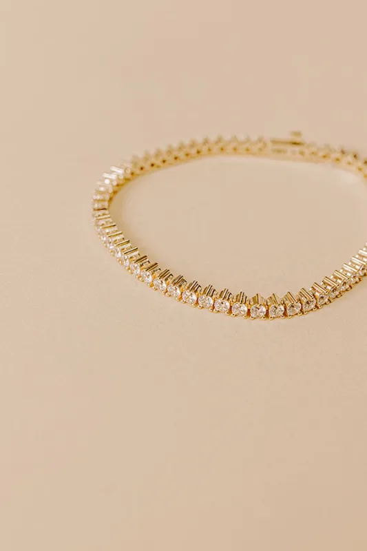 Melinda Maria Not Your Basic Tennis Bracelet sold by Impressions