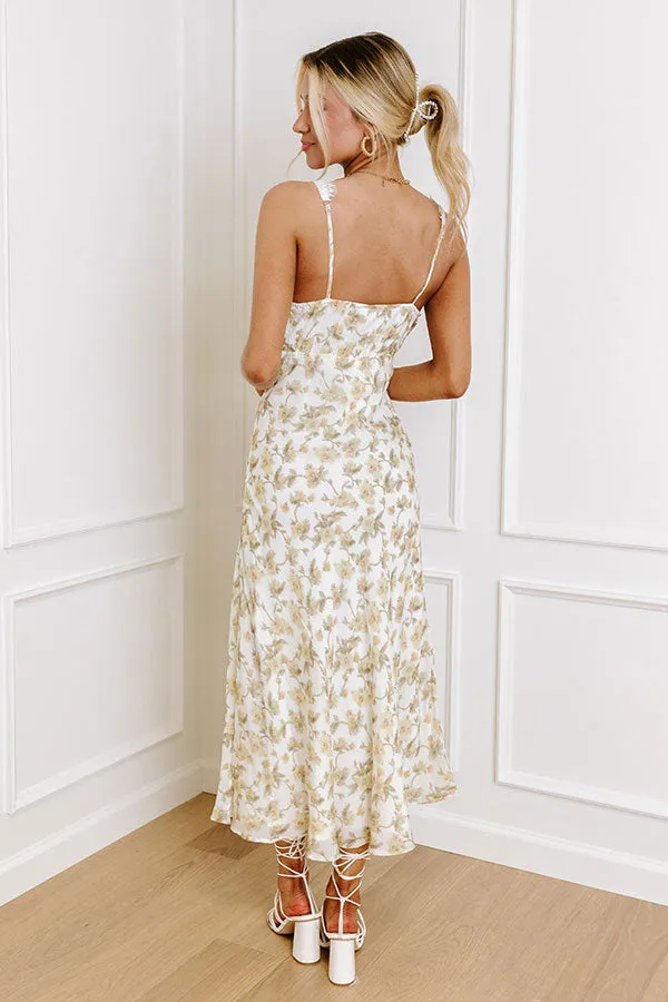 Femme Fatale Lace Midi in Primrose Yellow sold by Impressions product image thumbnail 5