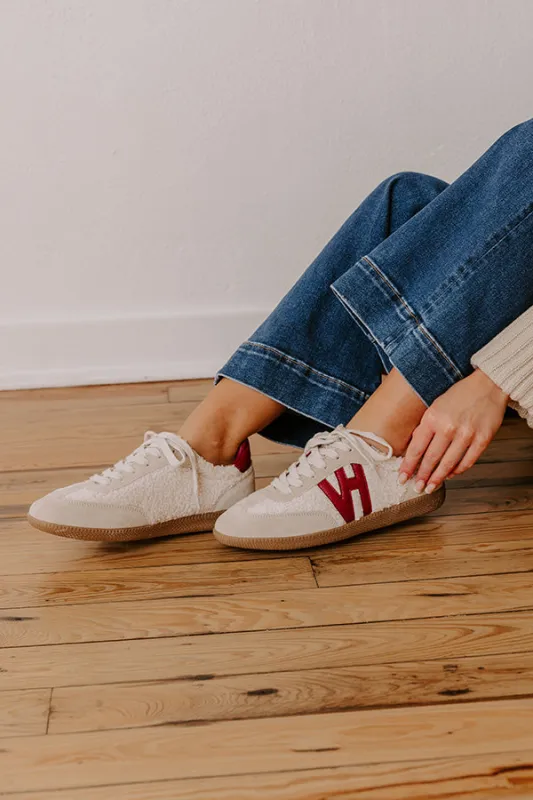 The Dreamer Sherpa Sneaker in Stone sold by Impressions