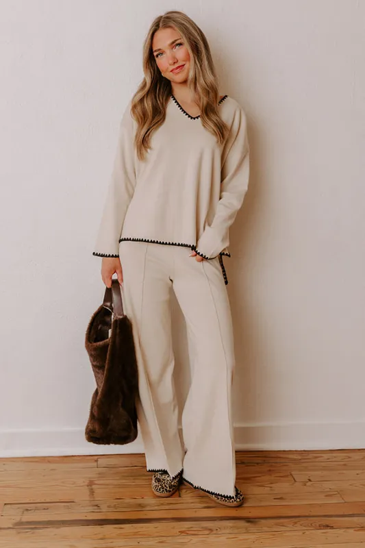 Serene Energy Knit Sweater Top sold by Impressions