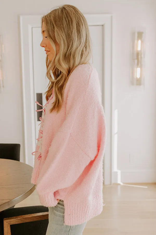 Christmas Tree Cutie Knit Sweater in Pink sold by Impressions product image thumbnail 3
