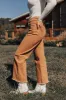 The McKenzie High Waist Jean In Camel sold by Impressions