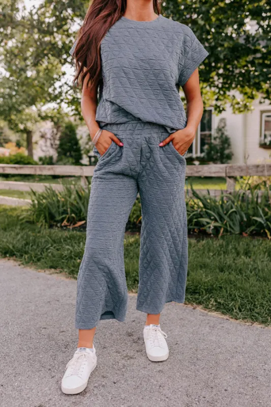 Creekside Cabin High Waist Pants In Slate sold by Impressions