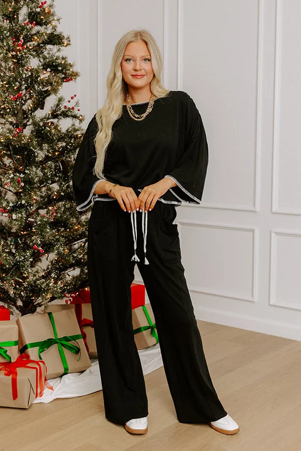 Simple Comforts Shift Top in Black sold by Impressions