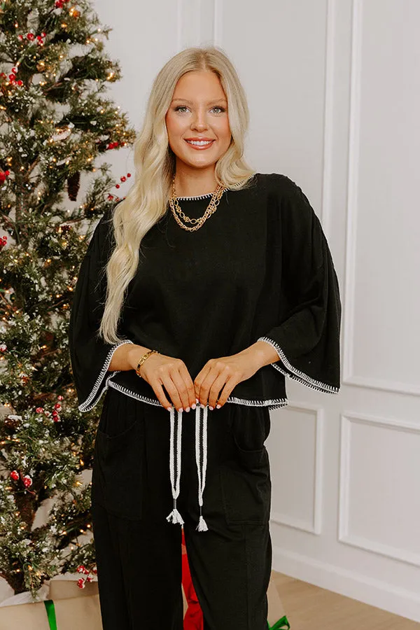 Simple Comforts Shift Top in Black sold by Impressions product image thumbnail 5