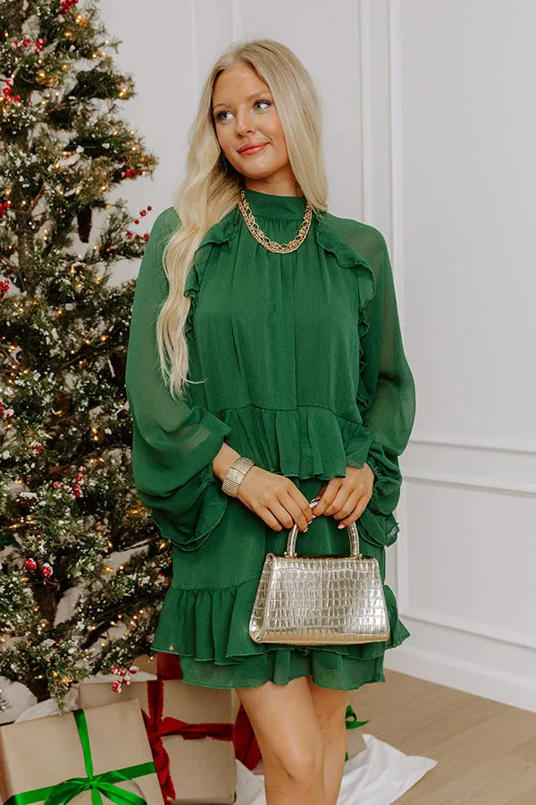 City Muse Ruffle Mini Dress sold by Impressions product image thumbnail 3