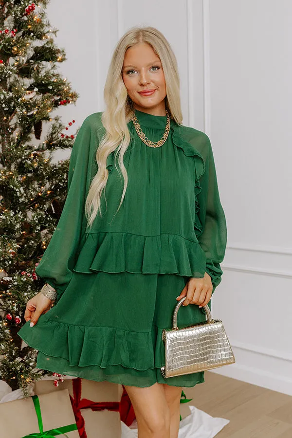 City Muse Ruffle Mini Dress sold by Impressions product image thumbnail 5