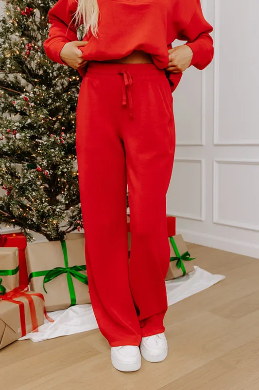 Metro Lounge High Waist Straight Leg Scuba Pants sold by Impressions