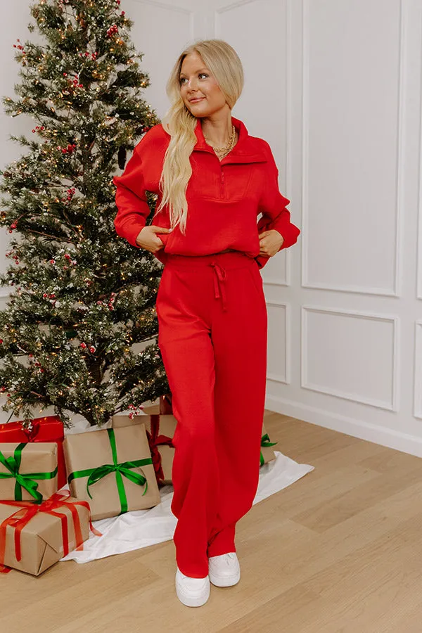 Metro Lounge High Waist Straight Leg Scuba Pants sold by Impressions product image thumbnail 2