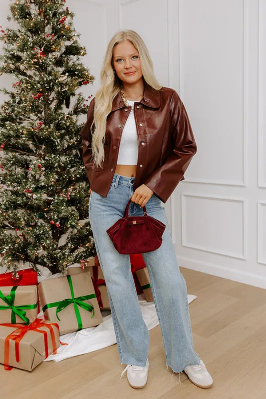 Night On The Town Faux Leather Jacket sold by Impressions