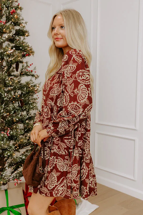 Petal Poise Floral Mini Dress sold by Impressions product image thumbnail 5