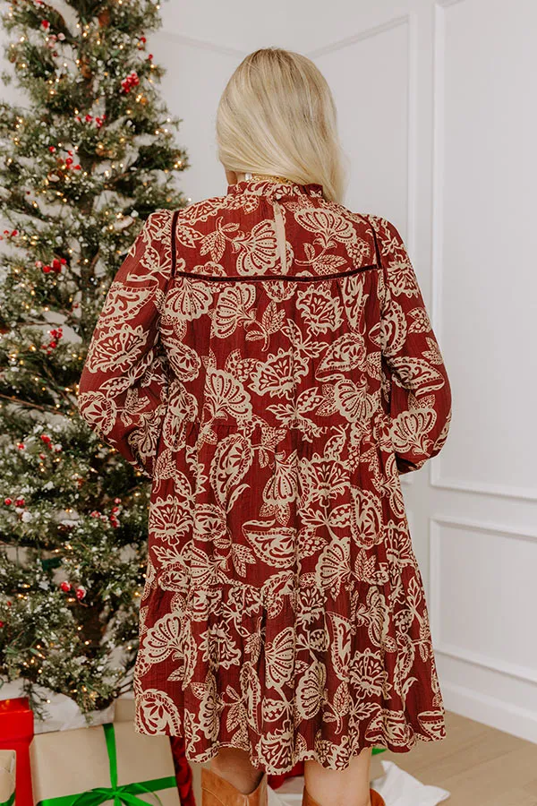 Petal Poise Floral Mini Dress sold by Impressions product image thumbnail 3