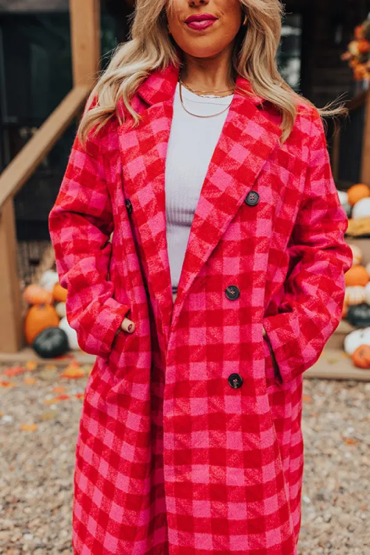 Like Clockwork Houndstooth Coat Curves sold by Impressions