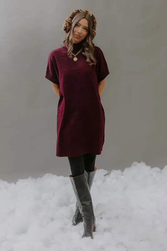 Passport To Paris Knit Sweater Mini Dress sold by Impressions