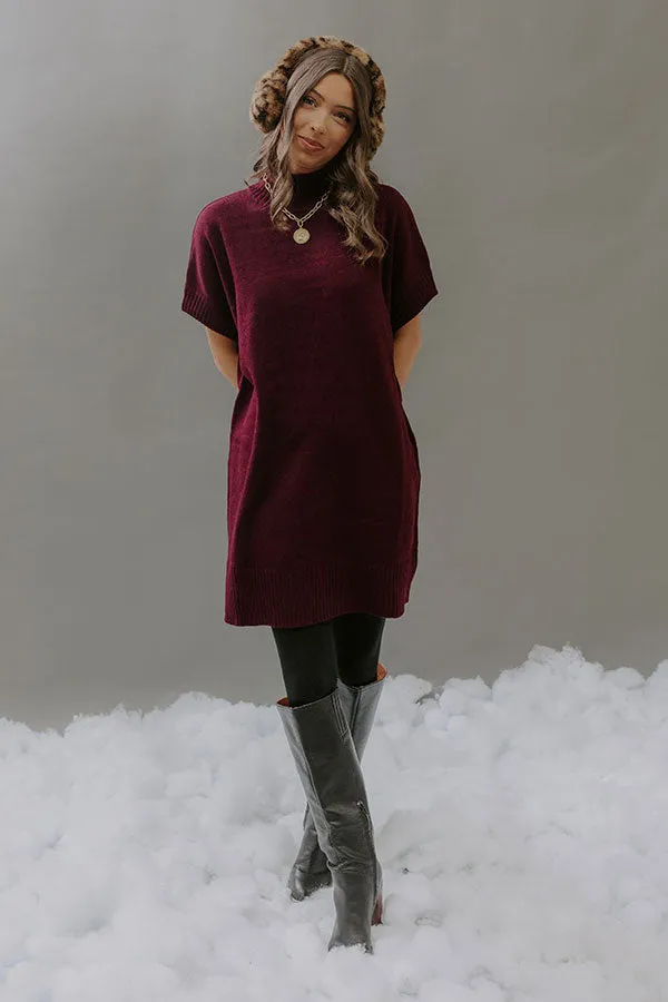 Passport To Paris Knit Sweater Mini Dress sold by Impressions