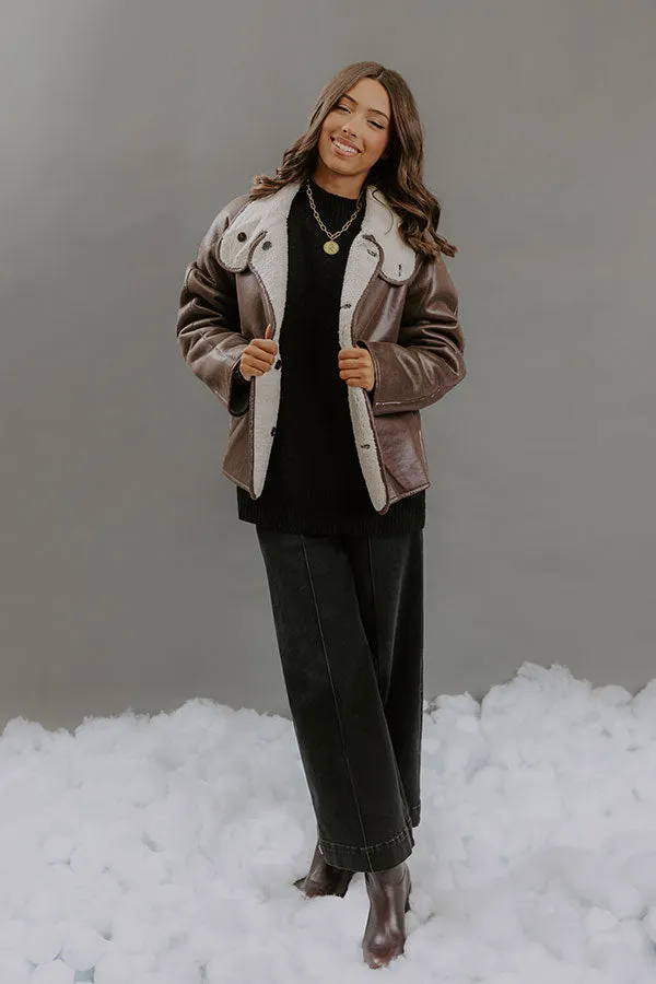 Autumn Wander Faux Sherpa Reversible Jacket sold by Impressions product image thumbnail 4