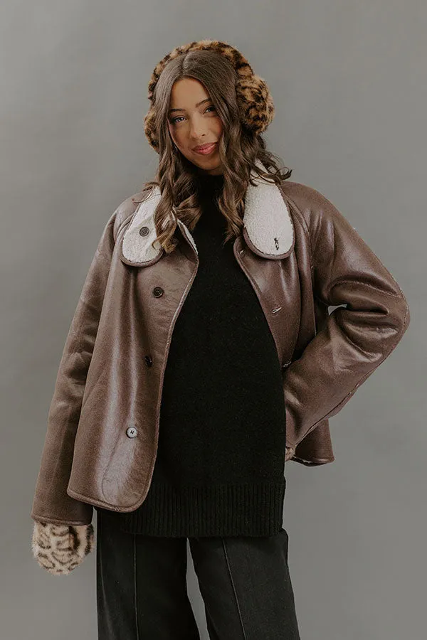 Autumn Wander Faux Sherpa Reversible Jacket sold by Impressions product image thumbnail 2