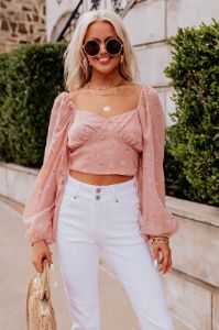 Feeling Confident Floral Top sold by Impressions
