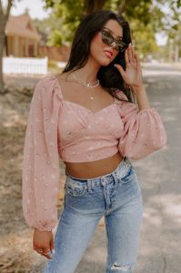 Feeling Confident Floral Top sold by Impressions