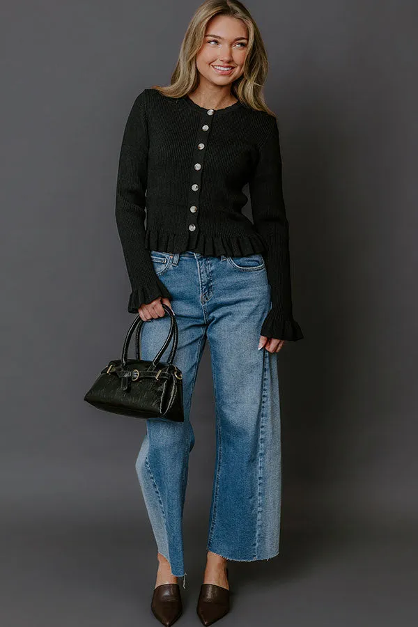 RISEN Tatum Midrise Crop Barrel Leg Jean sold by Impressions