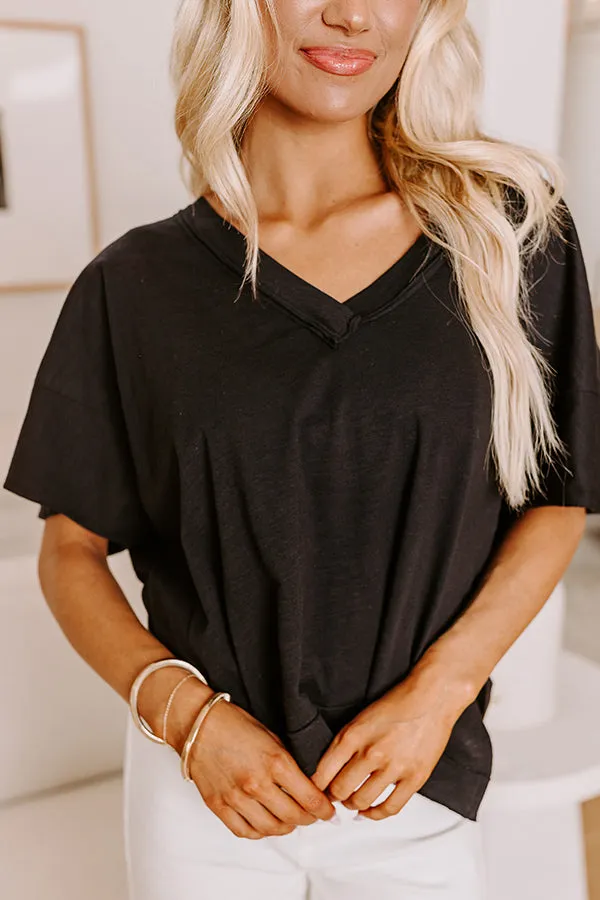 Simple Choice Shift Tee in Black sold by Impressions product image thumbnail 4