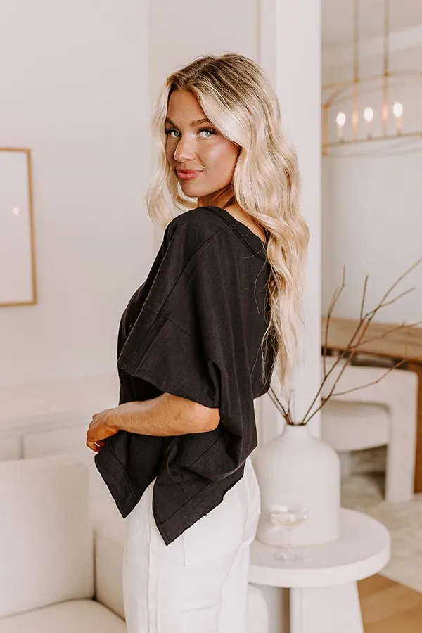 Simple Choice Shift Tee in Black sold by Impressions product image thumbnail 2