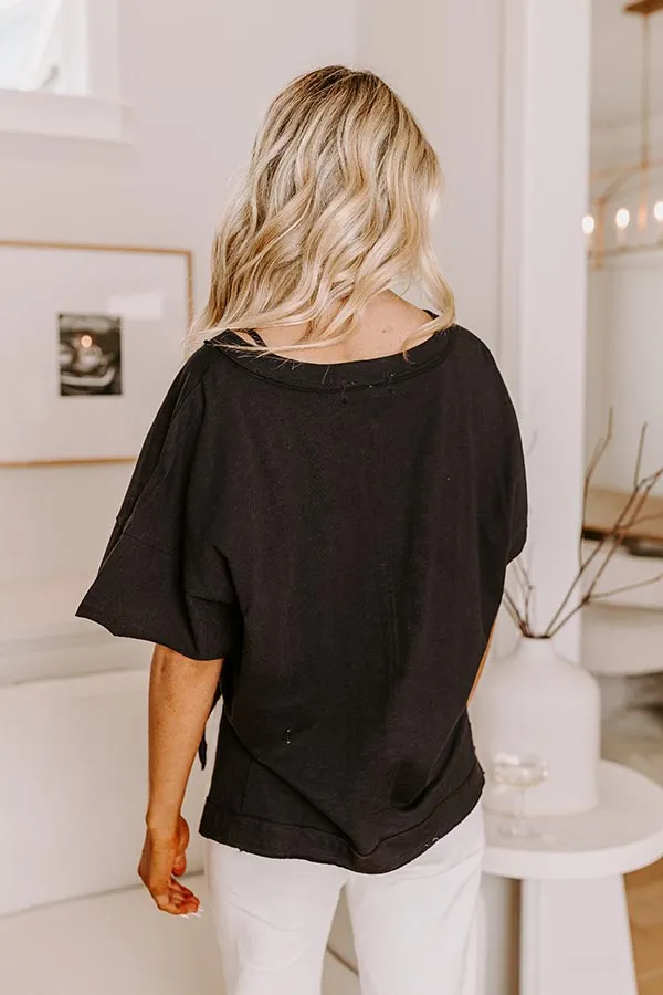 Simple Choice Shift Tee in Black sold by Impressions product image thumbnail 3