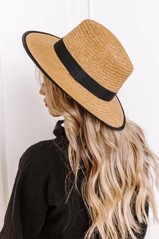 Poolside Cutie Woven Fedora sold by Impressions