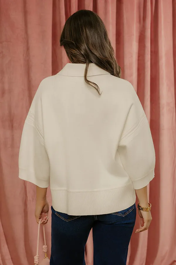 Spring Social Knit Sweater Top sold by Impressions product image thumbnail 4