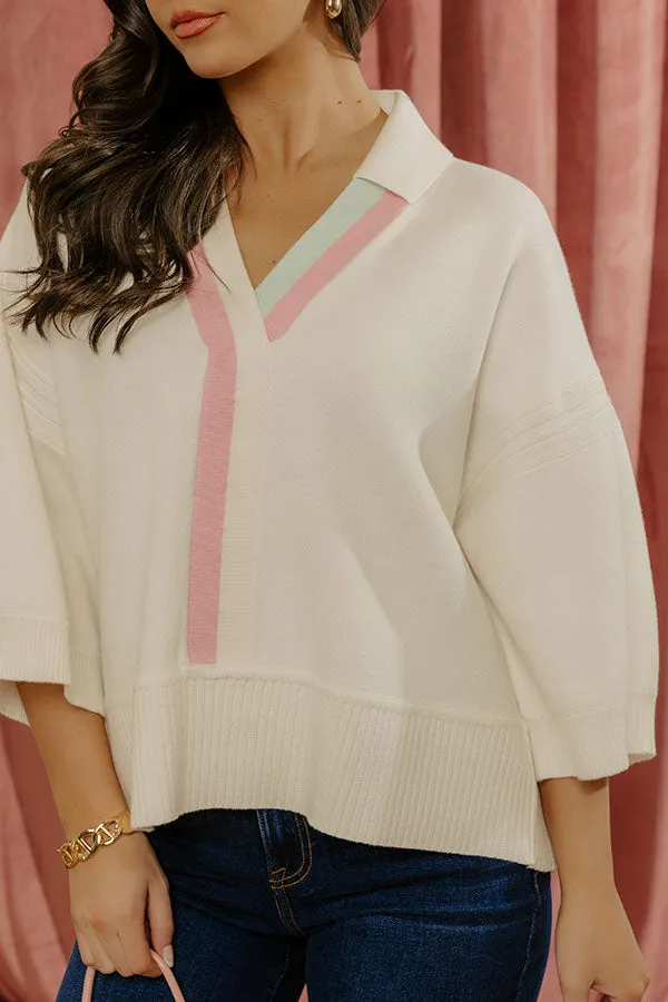 Spring Social Knit Sweater Top sold by Impressions product image thumbnail 2