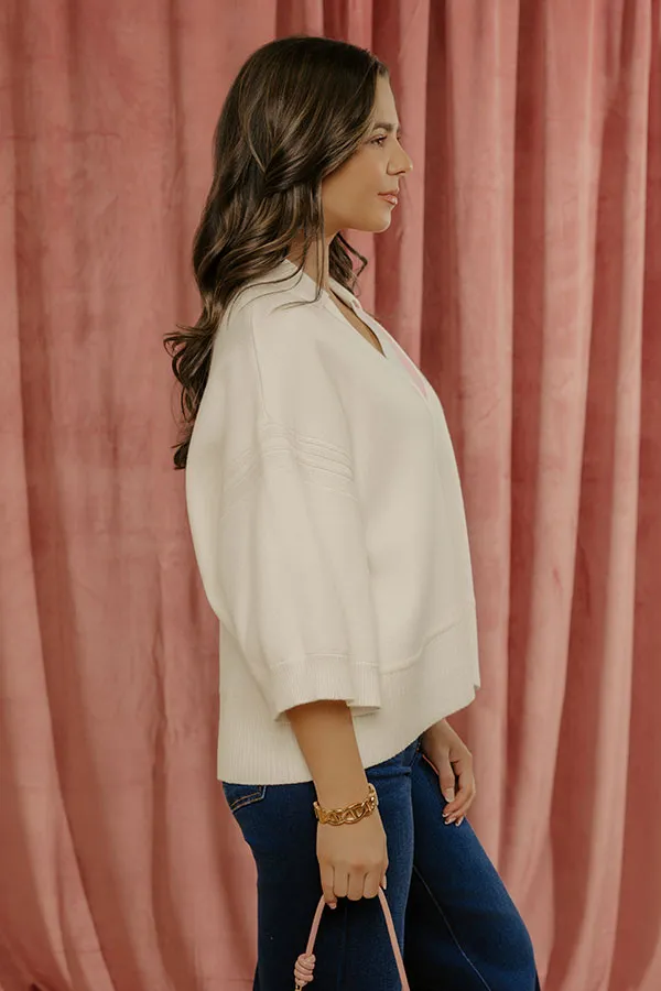 Spring Social Knit Sweater Top sold by Impressions product image thumbnail 3