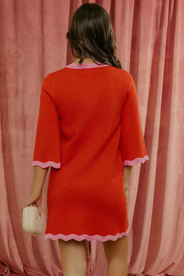 Polished Ease Knit Mini Dress sold by Impressions product image thumbnail 5