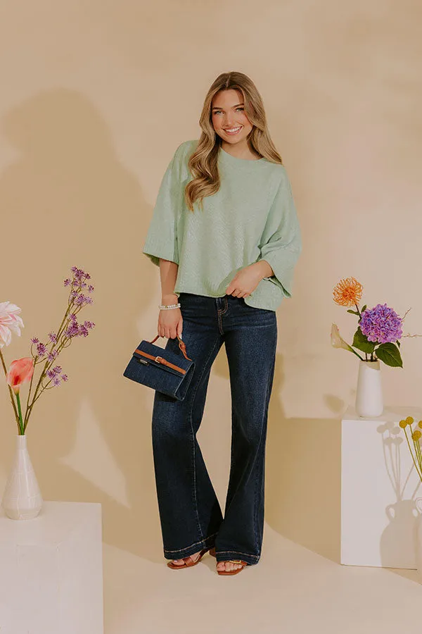 RISEN Sutton High Waist Wide Leg Jean sold by Impressions